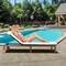 Patio Chaise Lounge Chair Outdoor Rattan Lounger Recliner Chair